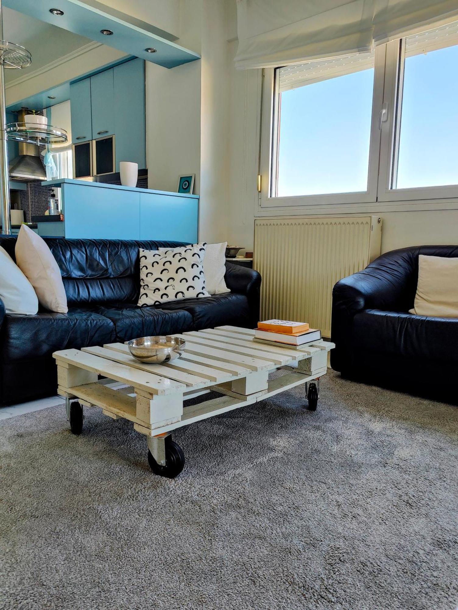 Celestial Garden-Thessaloniki'S Modern, Eclectic Penthouse With An Amazing View And Veranda Bagian luar foto